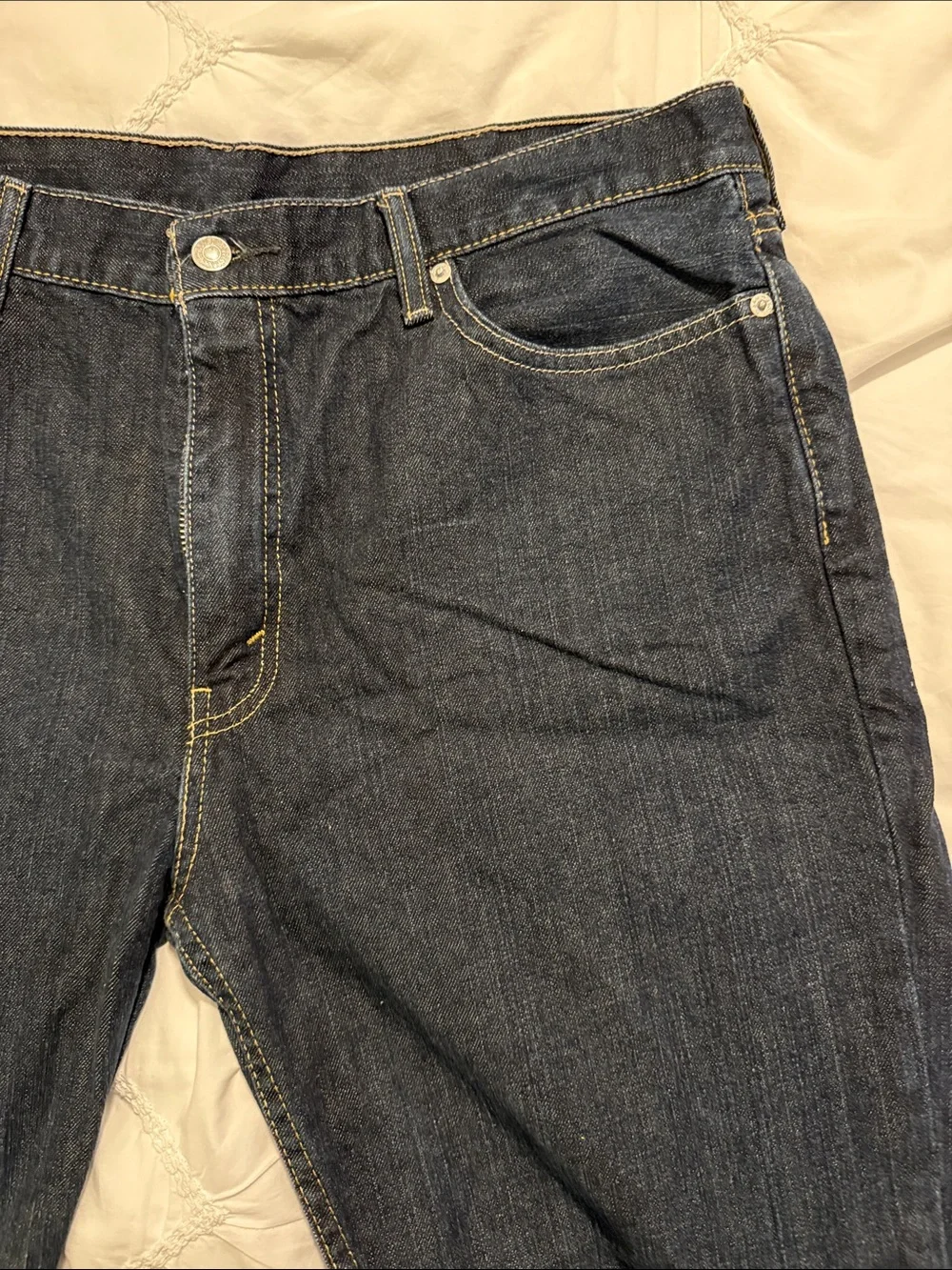 Levi’s 514 Men's Straight-Leg Jeans in Dark Navy